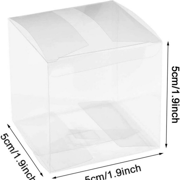 Clear gift boxes for favors, party weddings 97 pc - Picture 3 of 8